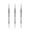 Creative Mark Fine Tip Liner Paint Brush Ultra Fine Detail Soft Hair Paint Brush For Watercolor, Gouache, Inks, Acrylic, Oils, Technical Artists, and Illustrators - 3 Packs
